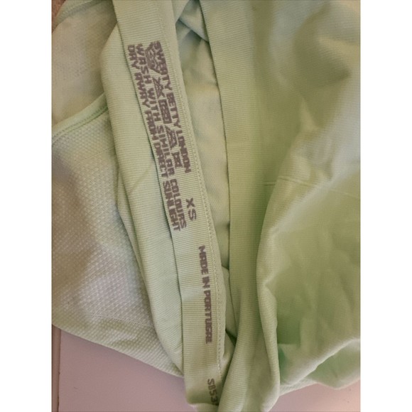 Sweaty Betty Shirt Mint Green Yoga Racerback Ribbed Mesh Tank Top XS - Picture 8 of 11